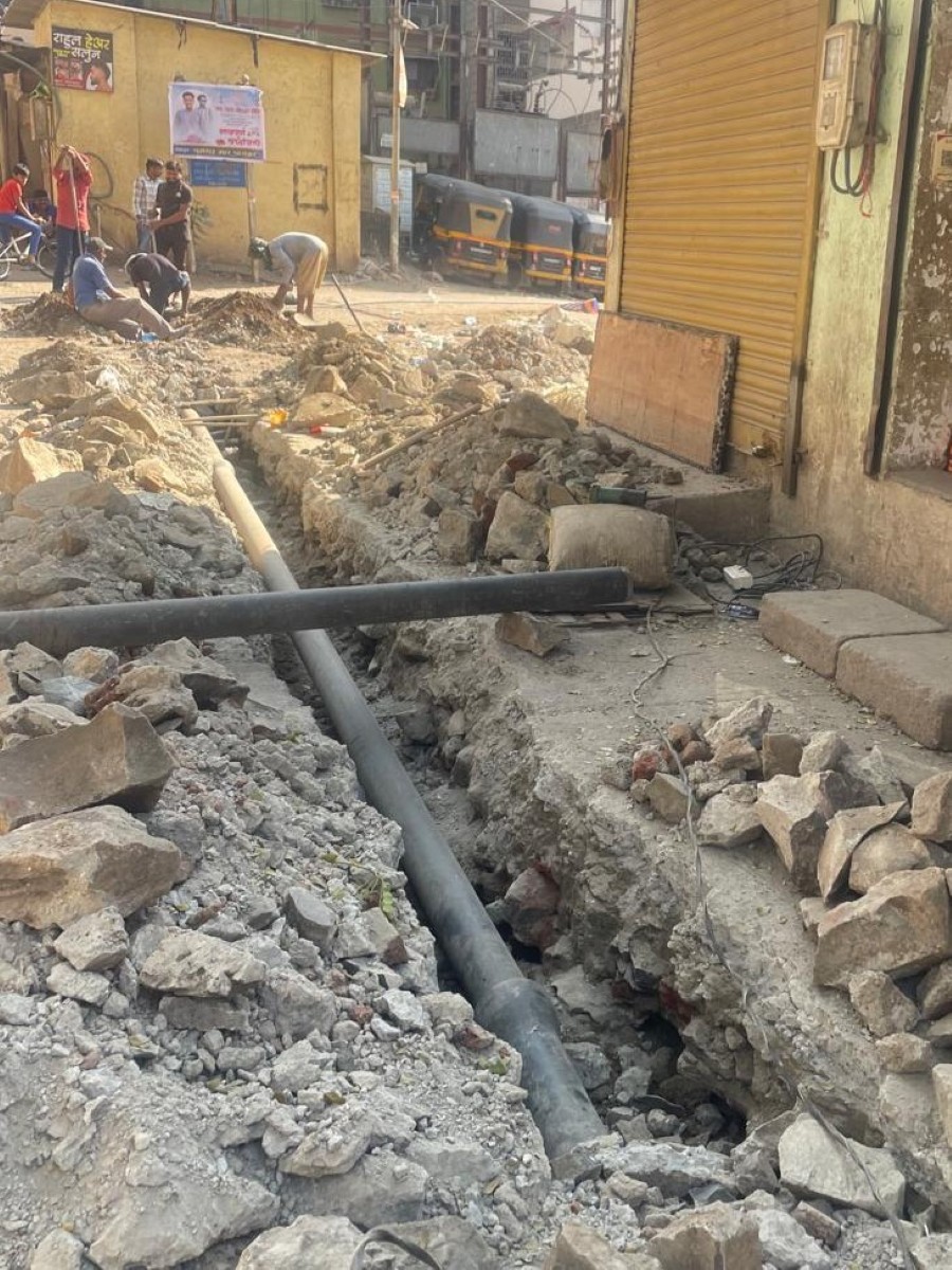 Water Supply Pipeline Construction